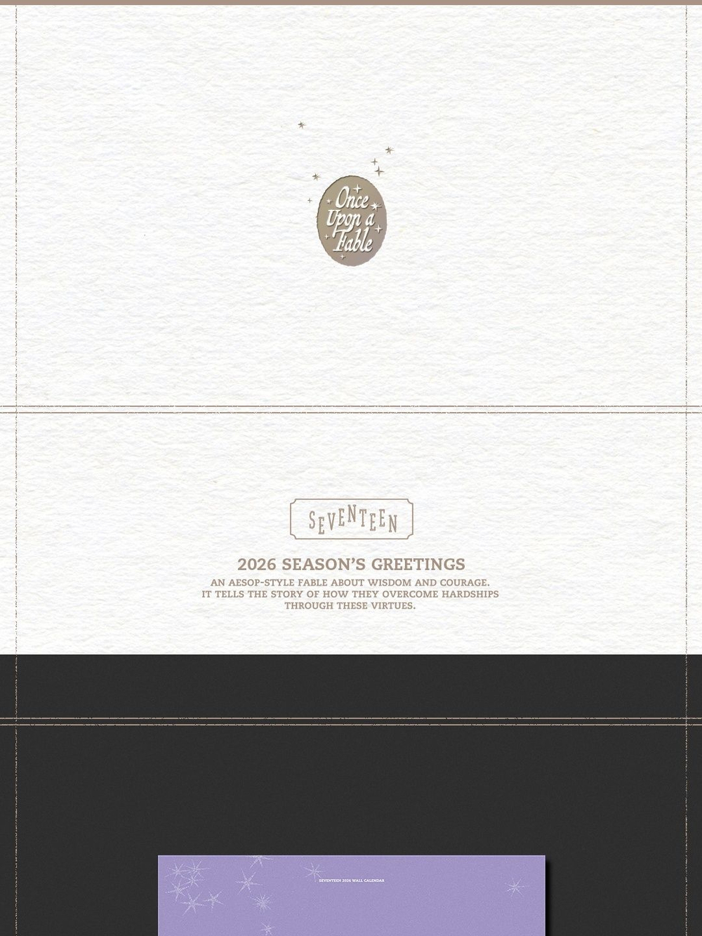 товары SEVENTEEN - 2026 WALL CALENDAR