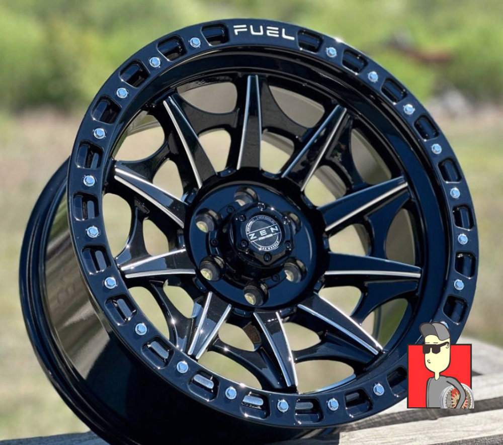 Комплект дисков Fuel Off-Road Rebel 17x9 et-10 5x120