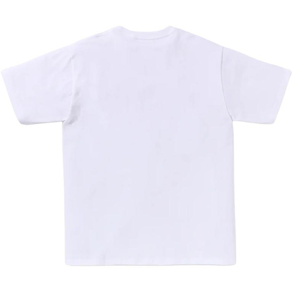A Bathing Ape Bathing Ape Ss25 Футболка белый синий