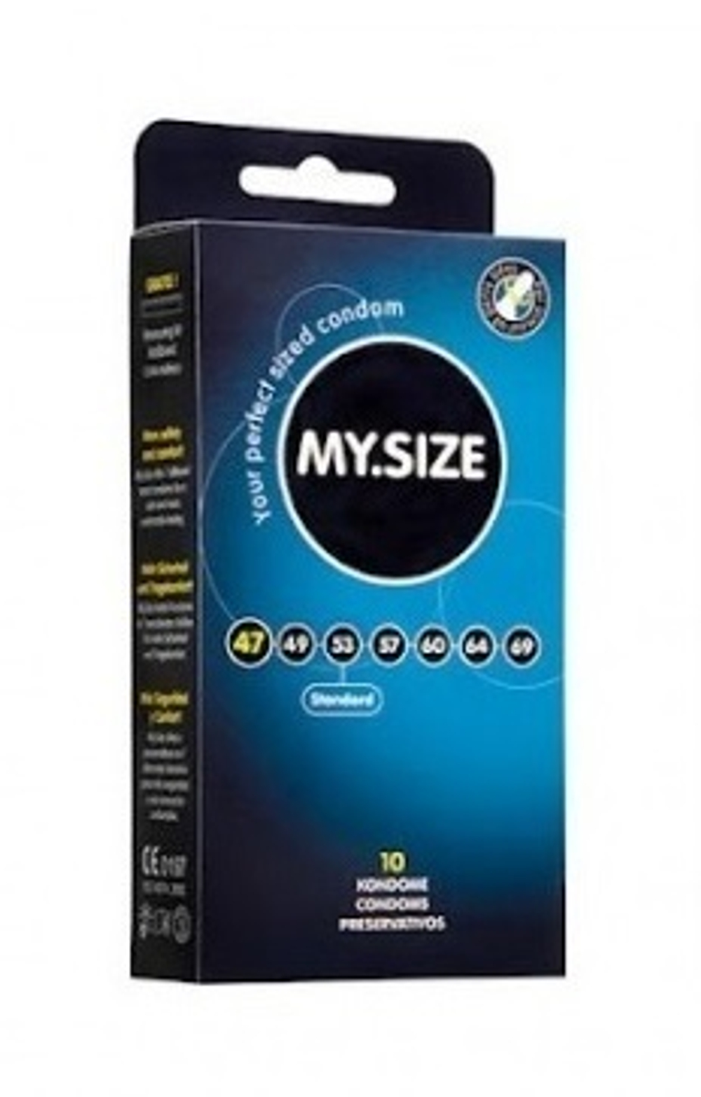 Презервативы MY.SIZE №10 размер 47 ширина 4,7 см