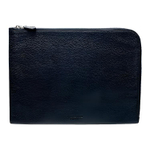 COACH Leather Clutch Briefcase Large Men"s Black