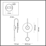 4312/5WL ODL Светильник LED 10Вт 3000К 220В IP20 MIDCENT