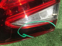 Фонарь правый внутренний Mercedes C C205 (18-23)