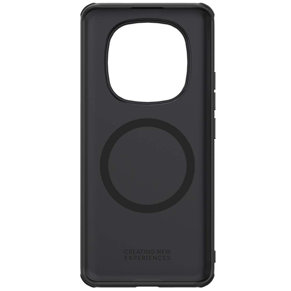 Чехол усиленный от Nillkin c встроенным круглым магнитом для Xiaomi Redmi Note 14 Pro+ 5G, серия Super Frosted Shield Pro Magnetic Case