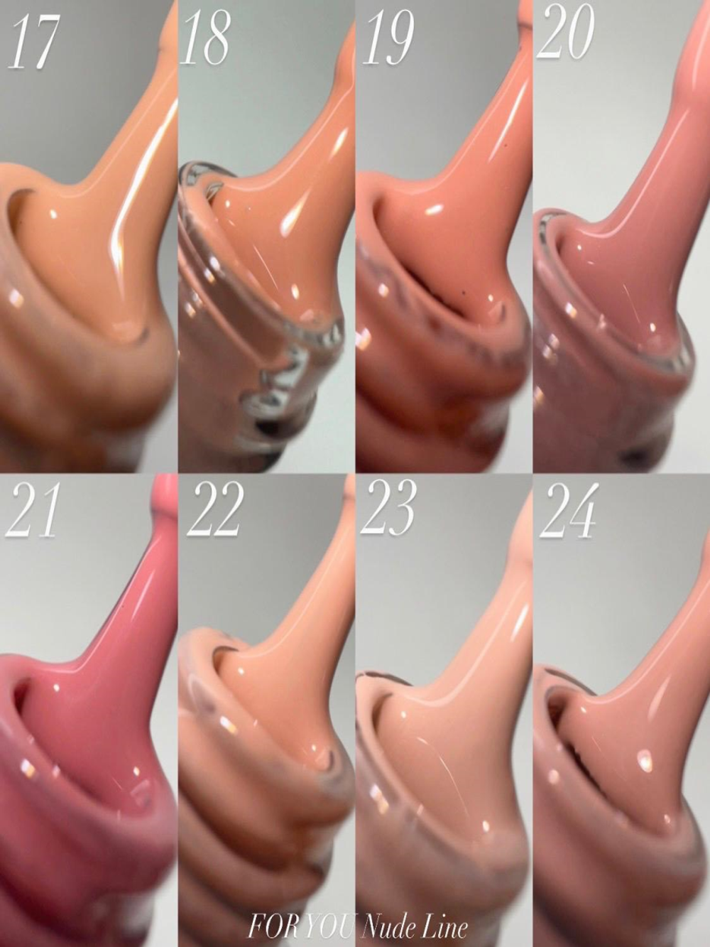 Гель-лак FOR YOU Nude Line № 22