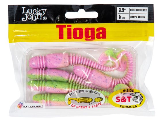 Виброхвосты съедоб. искусст. LJ Pro Series TIOGA 3.9in (10.00)/T92 5шт.