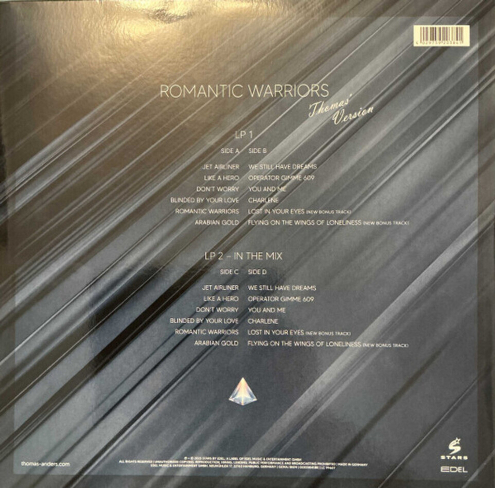 Thomas Anders / ...Sings Modern Talking - Romantic Warriors - Thomas' Version (2LP)