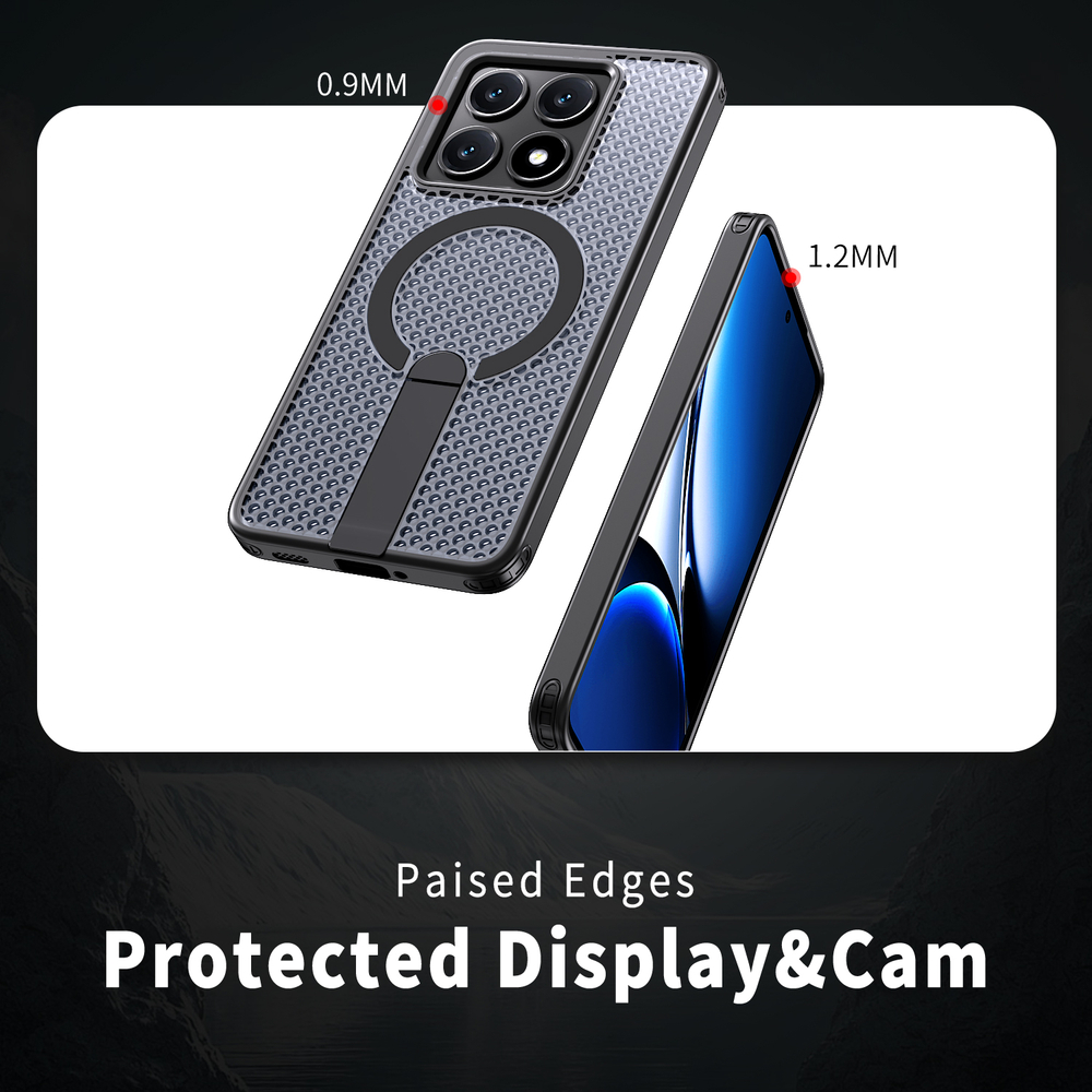 Прозрачный чехол Mesh Pro Magnetic Case для Xiaomi 14T Pro