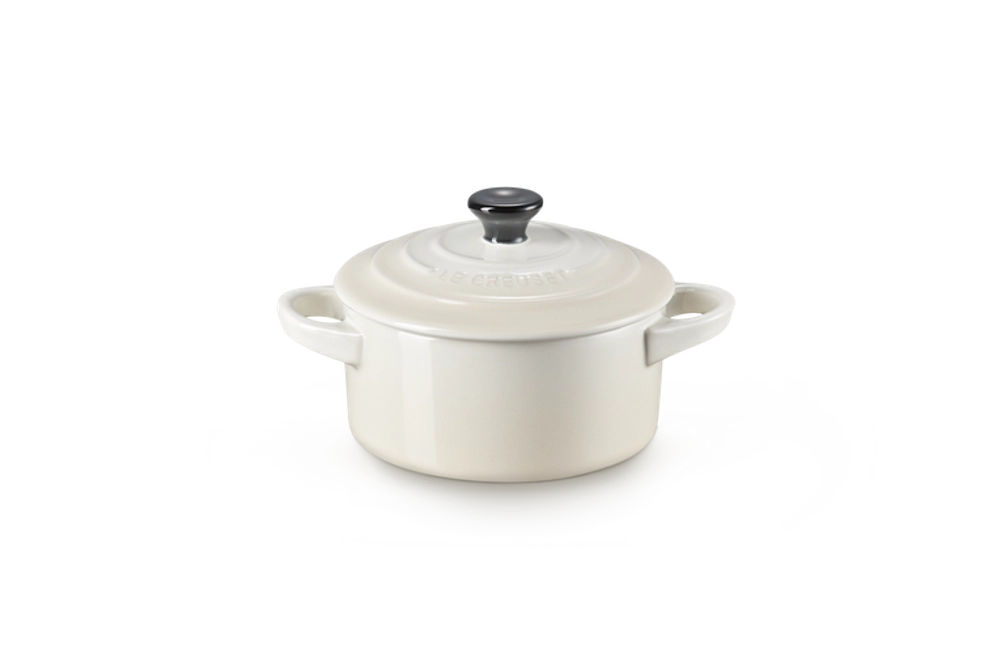 Le Creuset Мини-кокотница 10см кремовая 71901107160100