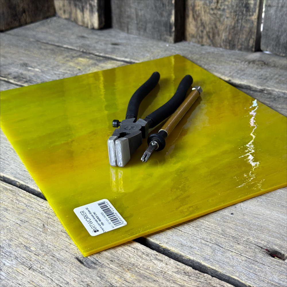 Стекло желтое Vision Glass GC K85-166IRID с инструментами