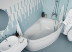 Акриловая ванна Vagnerplast AVONA 150x90 Right