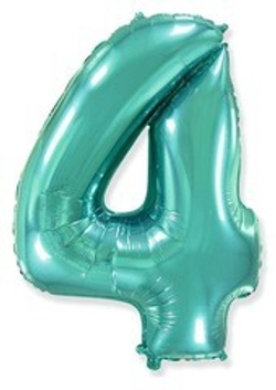 Ф ЦИФРА 4  40" Tiffany Тиффани