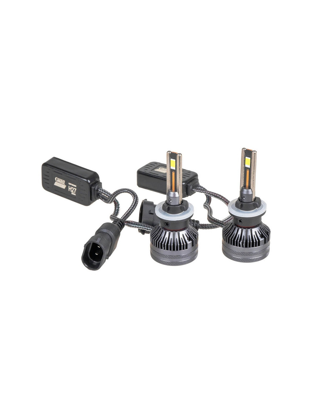 Лампа светодиодная 12/24V H27/1-2 55W 4000lm 6000K (LED) GANZ PRO-Line 2 шт. DUOBOX IP68 GIP06365