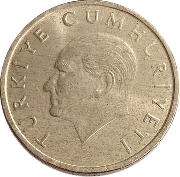 10 000 лир 1997-2001 Турция (10 Bin Lira)