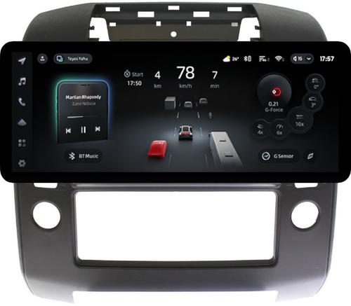 Магнитола для Nissan Navara D40 2004-2014 (кондиционер) - Teyes CC4PRO монитор 12.3" 2K QLED + рамка 9, Android 13, Быстрейшая, Snapdragon 778G, ИИ, CarPlay, DSP, 4G SIM-слот