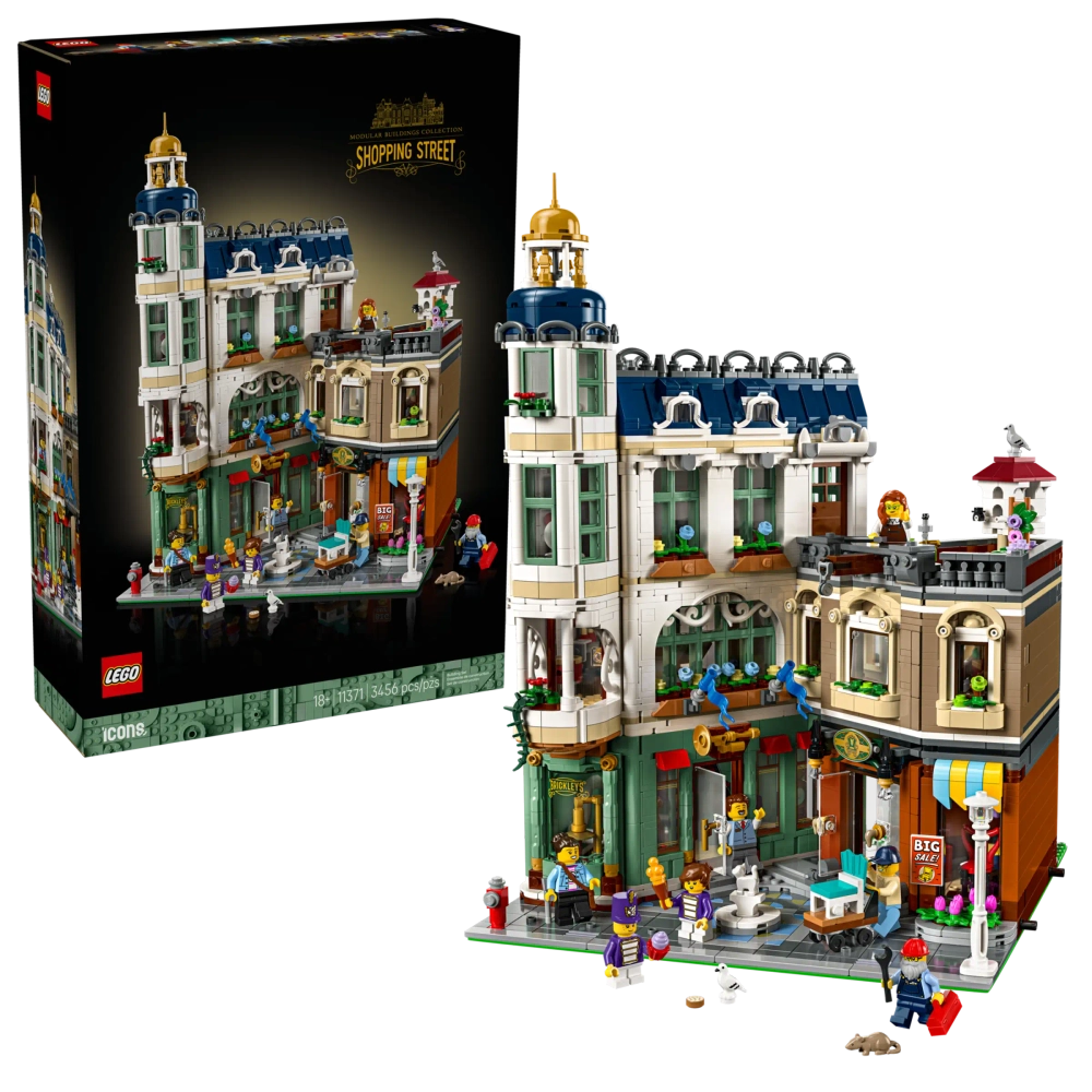Конструктор LEGO Icons 11371 Shopping Street
