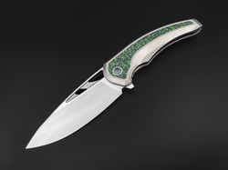 Складной нож Whale [M390 Jungle Wear carbon]