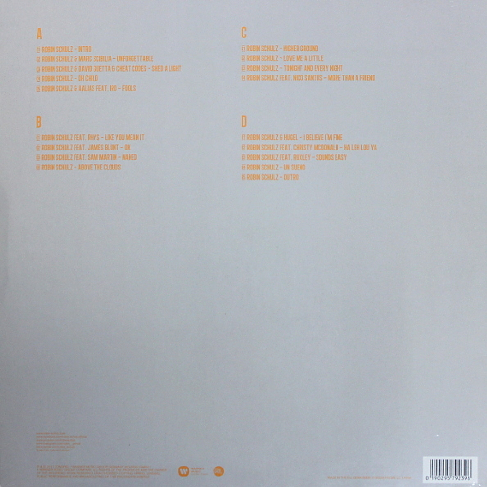 Robin Schulz / Uncovered (2LP)