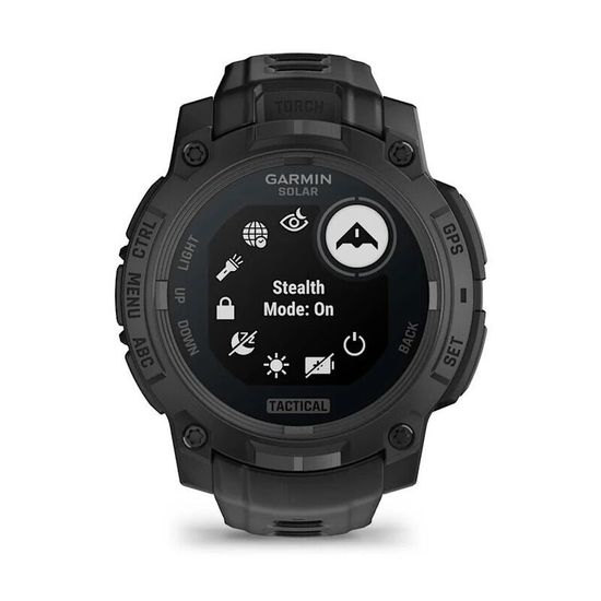 Умные часы Garmin Instinct 3 Solar Tactical 45 mm Black