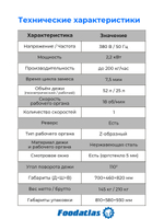 Машина тестомесильная WHM(H)-25 Foodatlas (380V)