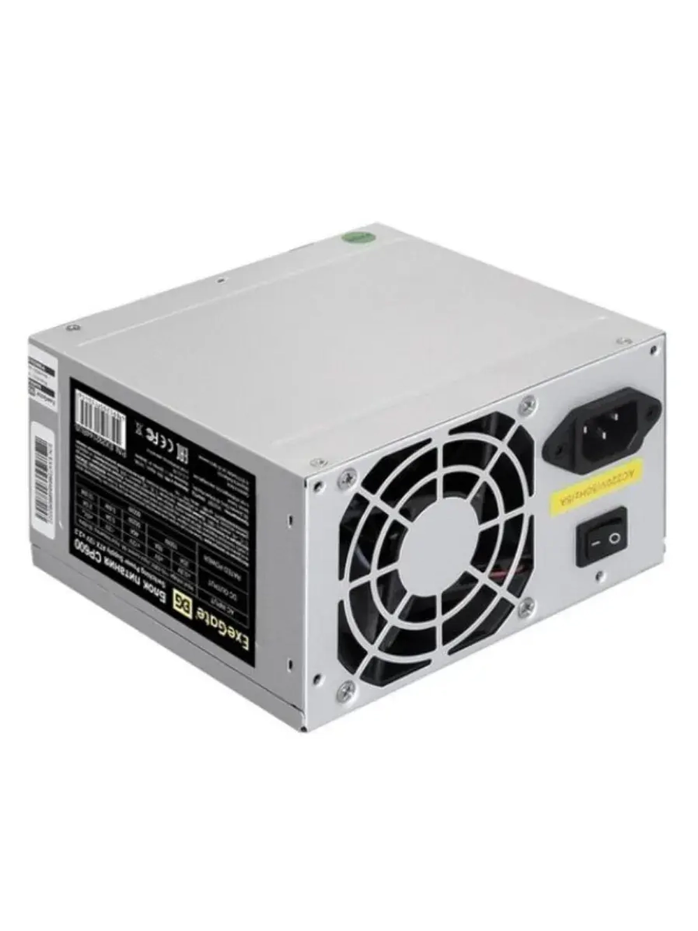 Блок питания CP600 600W EX292144RUS SILVER ATX 20+4 пин