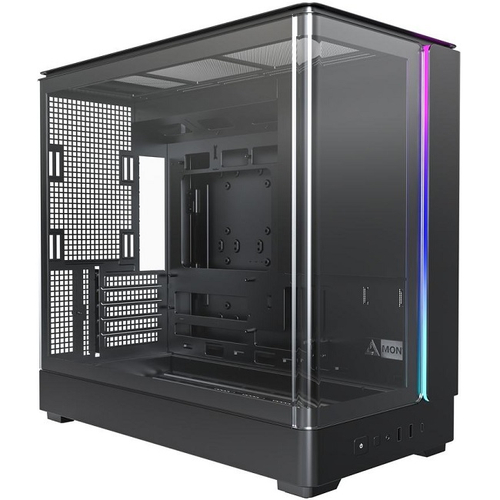 Корпус Mini-Tower Montech KING 15, Micro-ATX, черный (KING15B)
