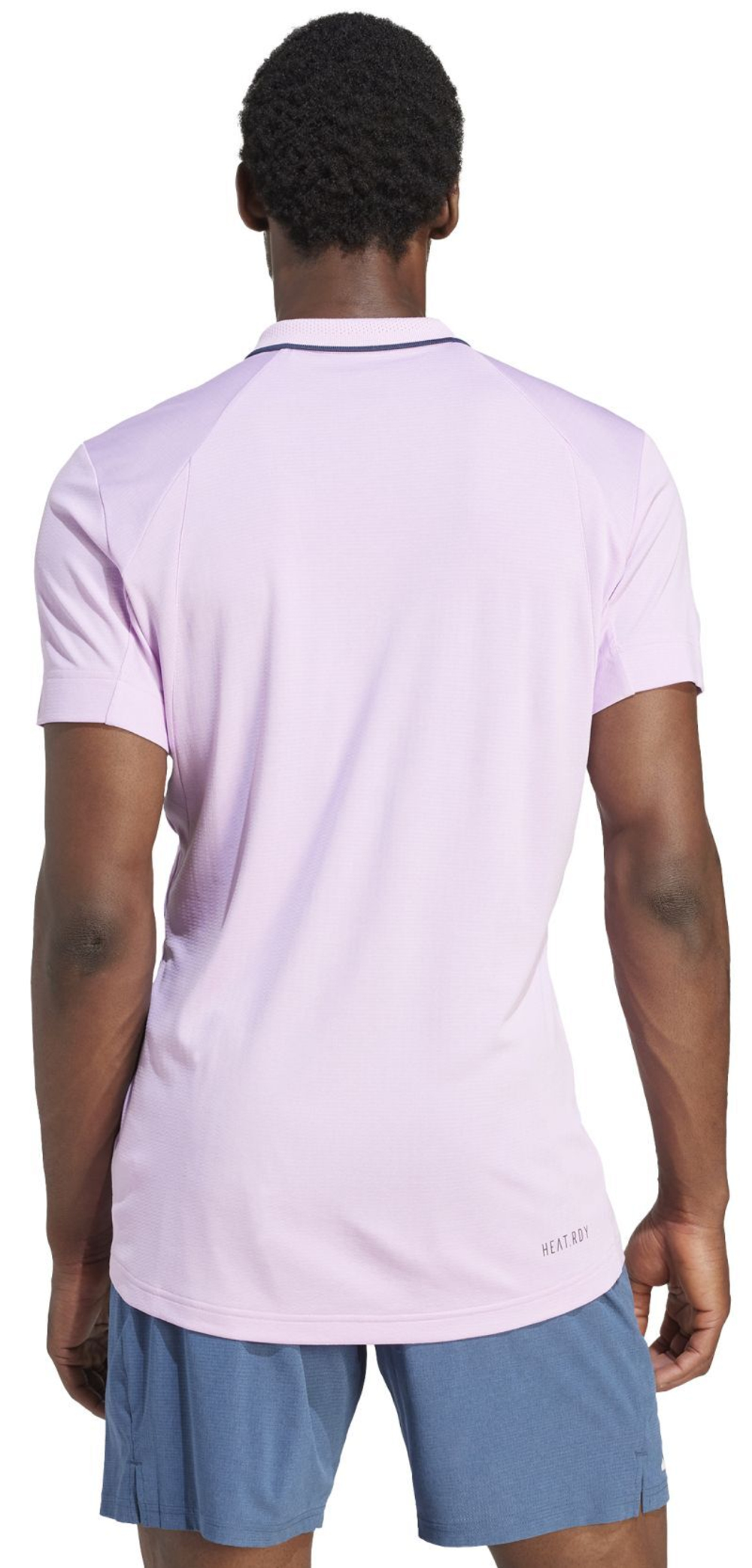 Мужское теннисное поло Adidas Tennis Freelift Polo - bliss lilac/orchid fusion