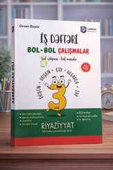 3-cü sinif İş dəftəri. Bol-bol çalışmalar. Riyaziyyat
