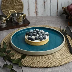 Тарелка с бортом d 20,5 см h1,7 см Mountain Blue Taiga P.L. Proff Cuisine [6]
