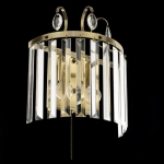 Citilux Инга CL335323 Бра хрустальное с выключателем Бронза