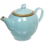Чайник заварочный керамический 1200мл «Tiffany Blue» 23*14*14см