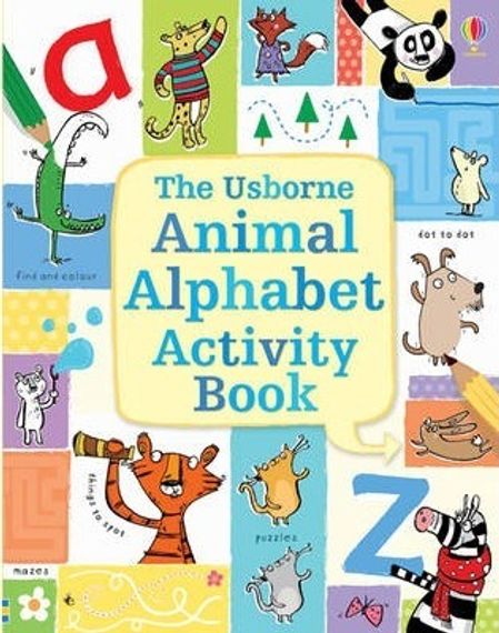 Animal Alphabet Activity Book