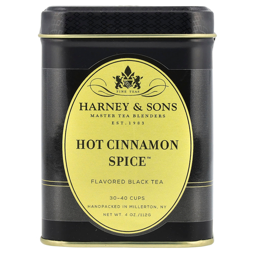 Harney & Sons, Black Tea, Hot Cinnamon Spice ™, 112 г (4 унции)