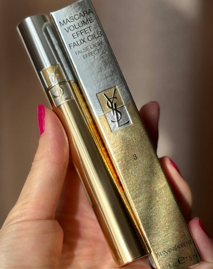 Тушь с эффектом накладных Ysl