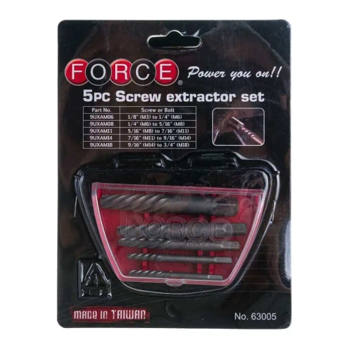 Набор экстракторов (5пр) Force 63005