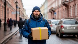 Петербург ограничил работу иностранных курьеров