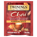 Twinings, Ароматизированный черный чай, чай, тыквенные специи, 20 чайных пакетиков, 40 г (1,41 унции)