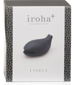 Вибромассажер в виде китенка IROHA YORU (Цвет: черный)
