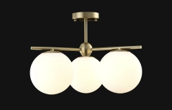 Люстра Crystal Lux FELIZ SP-PL3 BRONZE/WHITE