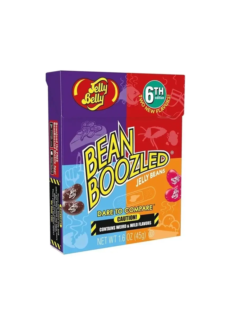Драже Jelly Belly Bean Boozled (6th,20 вкусов) 45гр