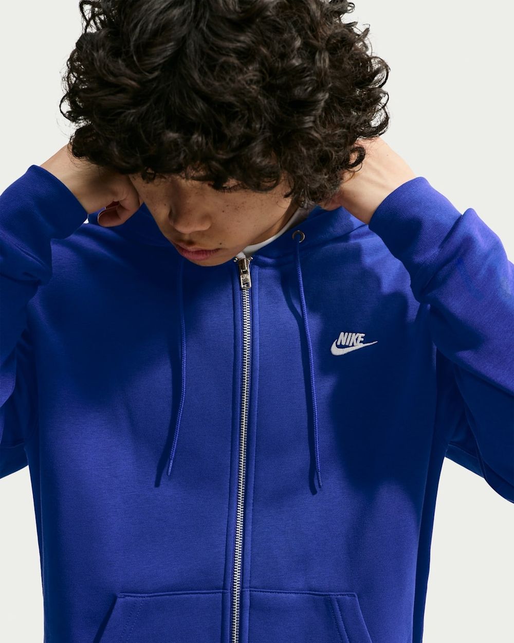 Толстовка мужская NIKE M NK CLUB BB FZ HOODIE
