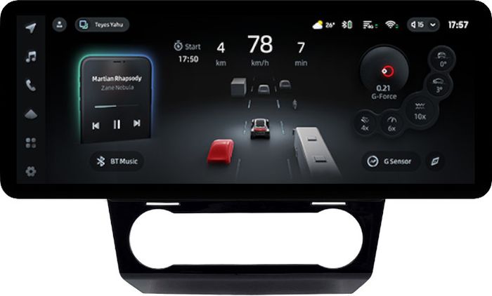 Магнитола для Subaru Levorg 1 VM 2017-2020 (Harman и/или штатный 360) - Teyes CC4PRO монитор 12.3" 2K QLED + рамка 9, Android 13, Быстрейшая, Snapdragon 778G, ИИ, CarPlay, DSP, 4G SIM-слот