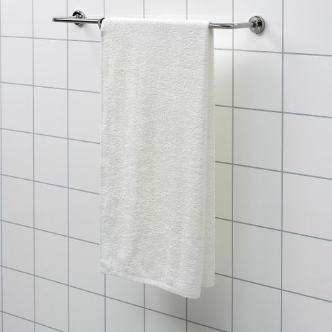 Полотенце банное IKEA DIMFORSEN (ДИМФОРСЕН), Белый, 70х140 см