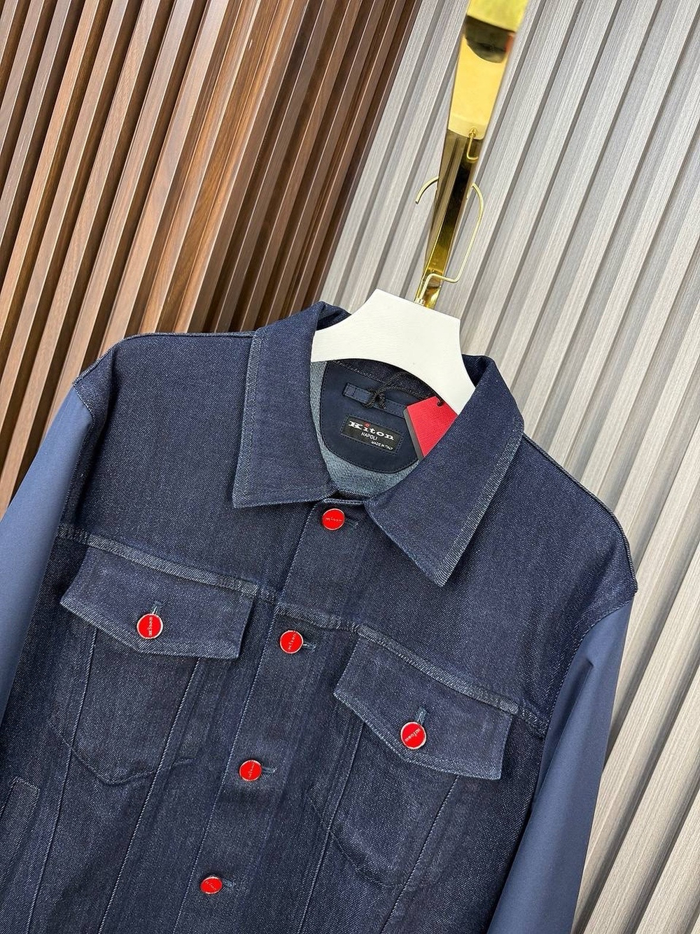 Джинсовка Kiton