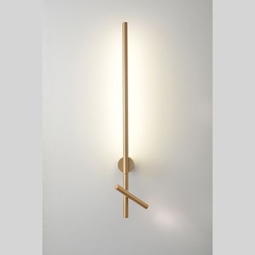 Бра LED 8W+2W 4000К CLT 358W2 BS латунь Ether Crystal Lux