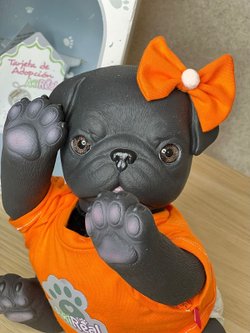 Игрушка мягконабивная 35см АниРеал Бульдог (60101)