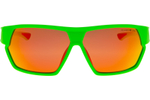 Спортивные очки GOG G1 / Matt Neon Green-Red / Polarized Red Lens