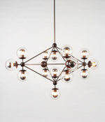 Люстра Modo Chandelier by ROLL and HILL ( 15 globes ) кремовая