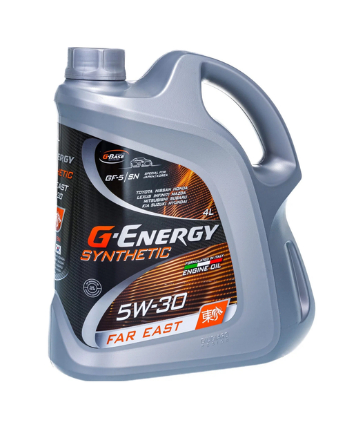 Масло G-Energy Synthetic Far East 5W30 SP GF-6А (4л) синтетика