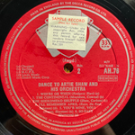 Artie Shaw And His Orchestra ‎– Dance To Artie Shaw And His Orchestra (Англия 1964г.)